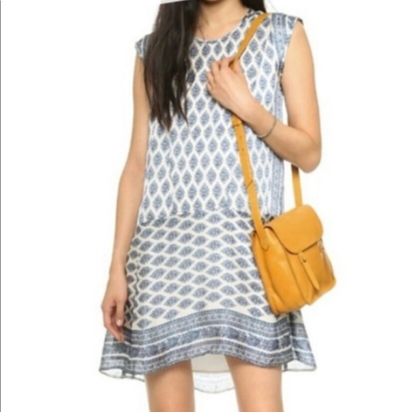 Madewell Dresses & Skirts - Madewell Skyscape Dress Diamond Floral Flowing S